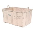 Global Industrial Liner for Best Value 8 Bushel Canvas Basket Bulk Truck 241315